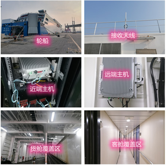  新会海上游轮轮船渔船覆盖案例